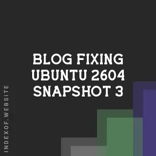 Fixing Ubuntu 26.04 Snapshot 3: Missing eMMC Modules in Initramfs | Logo - Indexof